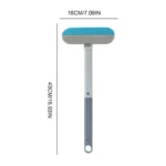 3 in 1 Pet Hair Remover Brush Long Handle Window Cleaning Brush Pet Fur Cleaning Tool Cat Dog Hair Remover Brush Pet Supplies - Image 3
