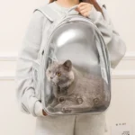 【Breeins】Transparent Capsule Pet Travel Backpack Cats - Image 5