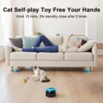 Cat Toys Automatic/Remote Control Cat Toy Interactive Cat Toy Cat Treadmill Adjustable Speed Simulated Cat Hunting Toy - Image 5