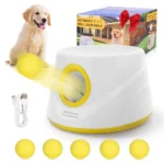 Next-Gen Automatic Dog Ball Launcher,Interactive Dog Tennis Ball thrower With 5 ETPU balls-Non-Toxic, Interactive Dog Toy - Image 7