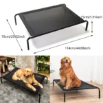 BRIEFNESS Waterproof Elevated Dog Bed with Non-Slip Feet, Breathable Mesh Washable Indoor/Outdoor Pet Sofa Bed for Camping Cats - Image 8