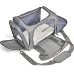 Dog Carrier Bag Soft Side Backpack Cat Pet Carriers Dog Travel Bags Airline Approved Transport For Small Dogs Cats Outgoing - Image 2