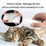 1/5/10PCS Cat Dog Massage Brush Pet Special Brush Multifunctional Dust Removal Sponge Cleaning Brush Simulated Cat Tongue Comb - Image 3