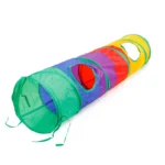 Cat Tunnel Pet Supplies Cat S T Pass Play Tunnel Foldable Cat Tunnel Cat Toy Breathable Drill Barrel for Indoor loud paper - Image 27