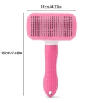 Pet Dog Brush Cat Comb Self Cleaning Pet Hair Remover Brush For Dogs Cats Grooming Tools Pets Dematting Comb Dogs Accessories - Image 14