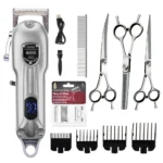 Professional Dog Hair Clipper All Metal Rechargeable Pet Trimmer Cat Shaver Cutting Machine Puppy Grooming Haircut Low Noice - Image 9
