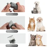 Dog Grooming Clipper Replacement Blades Compatible with Andis Pet Clipper/Oster-A5/Wahl KM-10 Series Dog Clipper - Image 5