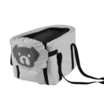 Dog Car Seat Cover Foldable Hammock Pet Harness Cat Bag Basket Stable and Foldable Travel Pet Dog and Cat Safety Car Seat - Image 8