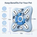 Dog Toys Slow Feeder Interactive Increase Puppy IQ Food Dispenser Slowly Eating NonSlip Bowl Pet Puzzle Cat Dogs Training Game - Image 5
