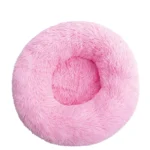 40-110cm Round Pet Bed for Large Dog Bed Super Soft Cat Bed Long Plush Dog House for Medium Dog House Winter Warm Sleeping - Image 23