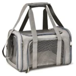 1PC Cat, Dog Carrier for Small Medium Cats Puppies up to 15 Lbs, Collapsible Travel Puppy Carrier - Image 3