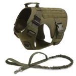 Tactical Military Vest Pet German Shepherd Golden Retriever Tactical  Training Dog Harness and Leash Set For All Breeds Dogs - Image 18