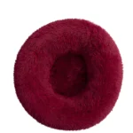 40-110cm Round Pet Bed for Large Dog Bed Super Soft Cat Bed Long Plush Dog House for Medium Dog House Winter Warm Sleeping - Image 22