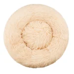 Round Dog Bed Winter Warm Cat Bed Plush Basket for Dog Washable Pet Bed for Small Medium Large Dog Sofa Cat - Image 17