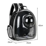 Transparent Space Capsule Pet Backpack Carrier Lightweight Portable Breathable Foldable for Cats Dogs Outdoor Travel Adventure - Image 6