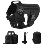 Tactical Military Vest Pet German Shepherd Golden Retriever Tactical  Training Dog Harness and Leash Set For All Breeds Dogs - Image 8