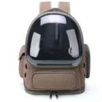 Pet Cat Carrier Bag Outdoor Travel Backpack for Cats Small Dogs Breathable Cat Carrying Bag Pet Supplies Transparent - Image 9