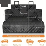 Dog Carrier Wear-resistant Dog Car Seat Cover For SUV Waterproof Portable Durable Liner Cover Protects Vehicle Easy To Install - Image 5