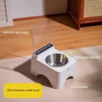 Smart Cat Bowl Pet Feeder Bowl Cat Dog Food Feeder Infrared Sensor Auto Open Cover Smart Feeder Anti-mouse Cat Food Dispenser - Image 7