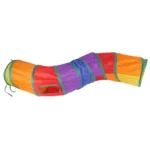 Cat Tunnel Pet Supplies Cat S T Pass Play Tunnel Foldable Cat Tunnel Cat Toy Breathable Drill Barrel for Indoor loud paper - Image 26