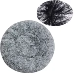 Round Dog Bed Winter Warm Cat Bed Plush Basket for Dog Washable Pet Bed for Small Medium Large Dog Sofa Cat - Image 16