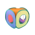 Cat Tunnel Pet Supplies Cat S T Pass Play Tunnel Foldable Cat Tunnel Cat Toy Breathable Drill Barrel for Indoor loud paper - Image 24