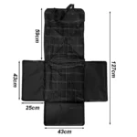 CAWAYI KENNEL Pet Dog Carrier Car Seat Cover Carry Cat Puppy Bag Car Travel Folding Hammock Waterproof Dogs Basket Pet Carriers - Image 7