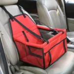 Dog Car Seat Cover Foldable Hammock Pet Harness Cat Bag Basket Stable and Foldable Travel Pet Dog and Cat Safety Car Seat - Image 4