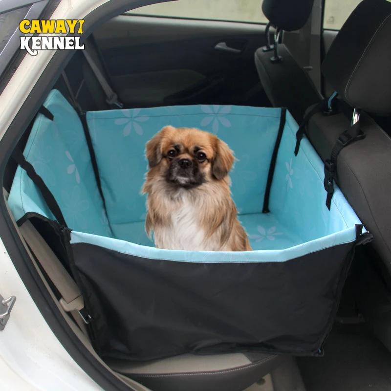 Sc5377d9f517d41d386dc5b9909ea5021U.webp CAWAYI KENNEL Pet Carriers Dog Car Seat Cover Carrying for Dogs Cats Mat Blanket Rear Back Hammock Protector transportin perro - Image 1