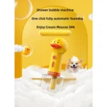 Yellow Duck Pet Cleaning Bathing Electric Foam Machine Usb Charging Automatic Soap Dispenser Foam Machine Pet Accessories - Image 3