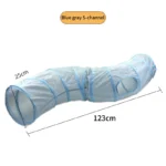 Cat Tunnel Pet Supplies Cat S T Pass Play Tunnel Foldable Cat Tunnel Cat Toy Breathable Drill Barrel for Indoor loud paper - Image 20