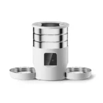 4.5L Button WiFi Automatic Cat Feeder Includes Two Stainless Steel Bowls Smart Pet Cat and Dogs Food Dispenser Feeder Pet Feeder - Image 7