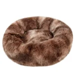 Round Dog Bed Winter Warm Cat Bed Plush Basket for Dog Washable Pet Bed for Small Medium Large Dog Sofa Cat - Image 18