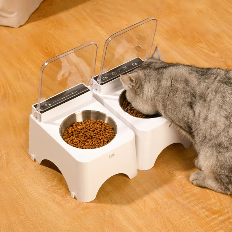 Se371d4559a444c2087afdfc84e939ef2s.webp Smart Cat Bowl Pet Feeder Bowl Cat Dog Food Feeder Infrared Sensor Auto Open Cover Smart Feeder Anti-mouse Cat Food Dispenser - Image 1