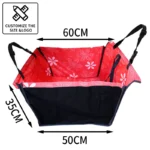 CAWAYI KENNEL Pet Carriers Dog Car Seat Cover Carrying for Dogs Cats Mat Blanket Rear Back Hammock Protector transportin perro - Image 6
