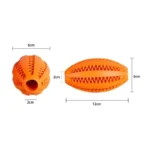 Pet Dog Chew Toys Teeth Cleaning Snack Ball Pet Dog Toy Ball Natural Rubber Super Tough Interactive Bouncy Pet Supplies - Image 6