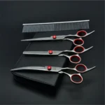 Dog Grooming Scissors Purple Dragon 6" 7" Stainless Pet Beauty Scissors Cutting Scissors Thinning Shears Curved Scissors Z3001 - Image 8