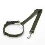 Solid Color Two-in-one Pet Car Seat Belt Nylon Lead Leash Backseat Safety Belt Adjustable Dogs Harness Collar Pet Accessories - Image 11