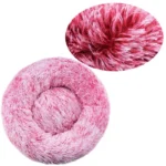 40-90cm 6 Sizes Round Pet Bed for Large Dog Bed Super Soft Cat Bed Plush Dog House for Medium Dog House Winter Warm Sleeping - Image 27