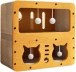Two-Level Cat Scratching Bed & House - Image 7