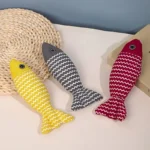 3-Piece Catnip Fish Toy Set - Image 3