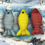 3-Piece Catnip Fish Toy Set - Image 7
