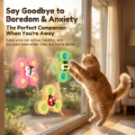 Suction-Cup Windmill Cat Toy