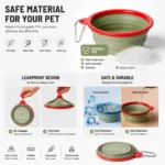 Collapsible Travel Bowl with Carabiner - Image 5
