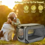 Foldable Pop-Up Pet Travel Crate - Image 2
