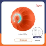 Motion-Activated Dog Ball with Rope - Image 9