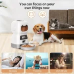 3.5L Smart Swirl Pet Feeder with Voice Recorder - Image 6
