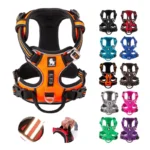 Reflective Padded Dog Walking Harness