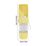 2-in-1 Portable Pet Water Bottle & Food Container - Image 7