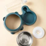 2-in-1 Gravity Pet Feeder & Water Dispenser - Image 4
